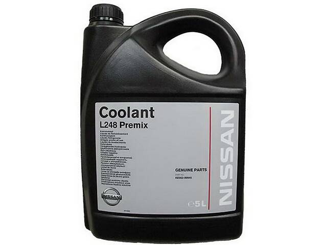 Антифриз Nissan 5л зелёный готовый COOLANT L248 PREMIX