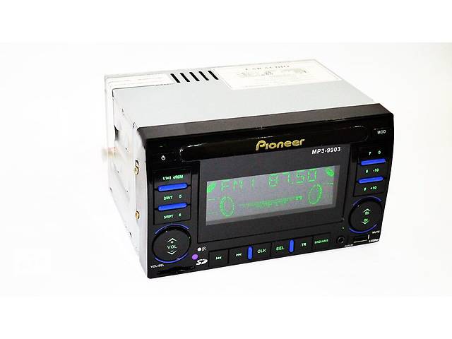 Автомагнитола 2din Pioneer 9903 USB+SD+AUX+пульт RGB подсветка,