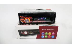 Автомагнітола Pioneer 6317BT Bluetooth, MP3, FM, USB, SD, AUX - підсвітка RGB