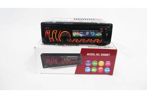 Автомагнітола Pioneer 8506BT Bluetooth, MP3, FM, USB, SD, AUX - підсвітка RGB