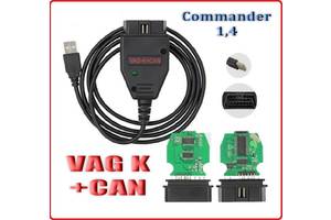 Диагностика VAG K+CAN Commander 1.4 (Одометр) OBD2 на чипе PIC18F258