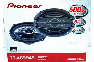 Колонки (динамики) Pioneer TS-A6994S (600Вт) пятиполосные