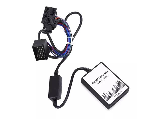 USB AUX MP3 адаптер БМВ для штатной магнитолы BMW 3, 5, 7, X3, X5, M3