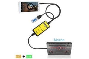 USB MP3 AUX адаптер для штатних магнітол Mazda 3, 5, 6, CX7, RX8 Мазда.