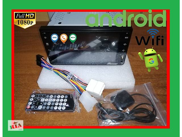 Автомагнитола 2Din Pioneer GPS/WiFi/4 Ядра/Android TOYOTA Land Cruiser