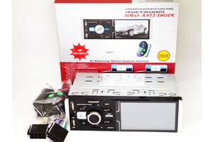 Автомагнітола Pioneer 4064 ISO - Сенсорний екран 4,1''+ RGB підсвічування + DIVX + MP3 + USB + SD + Bluetooth + AV-in