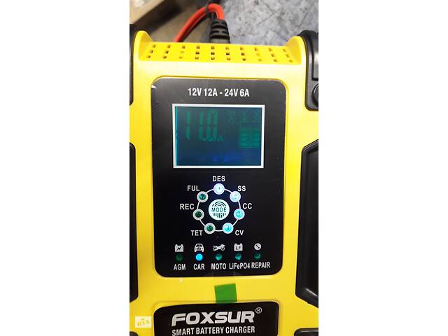 Автомобільний зарядний пристрій FOXSUR 12V 10A/24V 6A: Зарядні пристрої ...