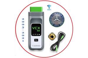 Автосканер VXDIAG VCX SE OBD2 для Mercedes-Benz (Wi-Fi+USB) діагностики 2021г