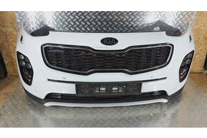 Б/у бампер передний в сборе Kia Sportage 2016-2020 киа спортедж спортэйдж кіа спортедж кіа спортейдж