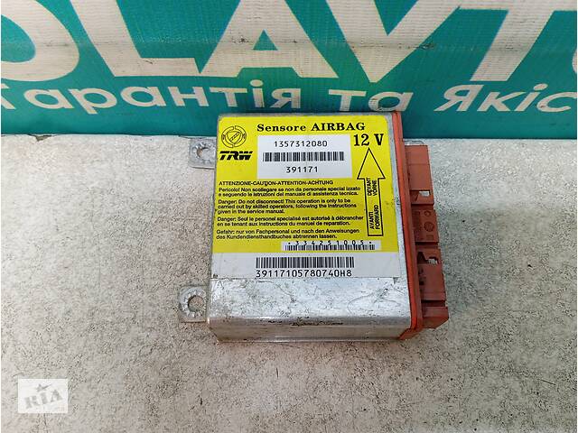 Б/у Блок управления AirBag, модуль подушек безопасности Fiat Ducato, Peugeot Boxer, Citroen Jumper 06-2014 1357312080