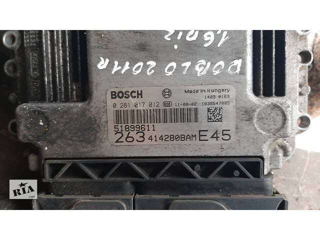 Б/у блок управления двигателем для Fiat Doblo 2011 1.6д