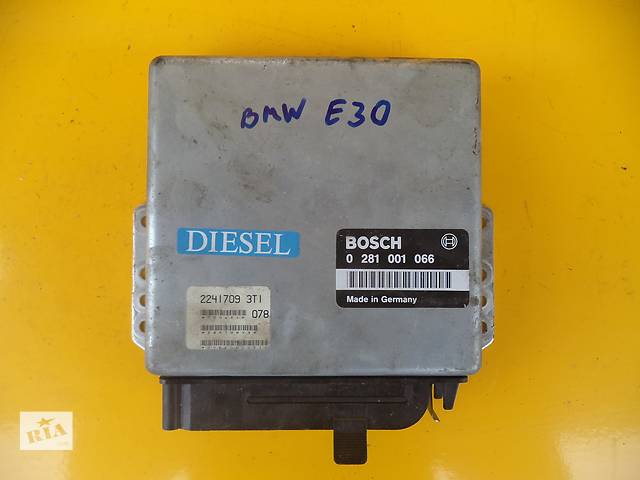 Б/у блок управления двигателем для BMW 3 Series (E30) (2,4 D/TD) (1985-1991) 0281001066