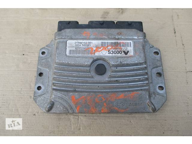 Б/у блок керування двигуном для Renault Scenic 2 8200298463 8200298457 21584153-3B1