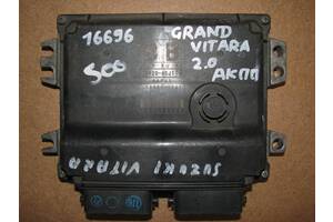 Б/у блок управления двигателем Suzuki Grand Vitara 2.0 2006-2012, 33920-65J1, 33920-65J10, DENSO 112 -арт№16696-