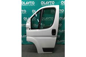 Б/у Дверь передняя левая, водительская, голая  Fiat Ducato 06-14. 1371971080