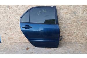 Б/у Двері задні права Mitsubishi Lancer IX 2002-2008 голі сині
