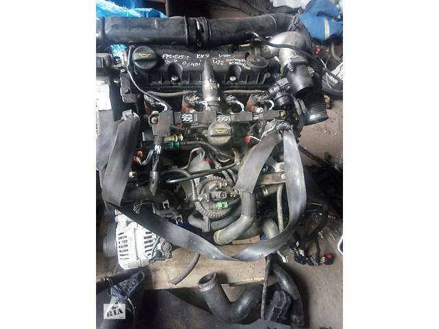 Б / у двигатель для Peugeot 307 2. 0 HDI 2003 RHZ - Фото 1