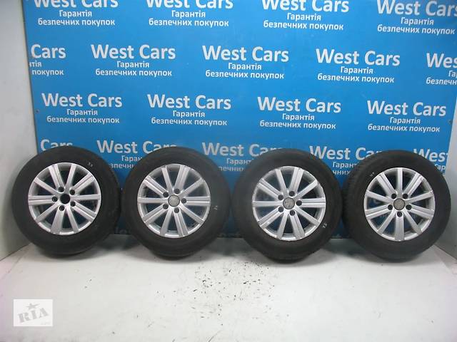 Б/У Диски R15 з двома шинами 195/65 (комплект) Jetta 5K0601025J ...