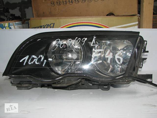 -АРХИВНОЕ- Б/у фара л BMW 3 Series E46, 8361947, 8361948, BOSCH 0301089201, 0301089202, 1305235370, 1305235