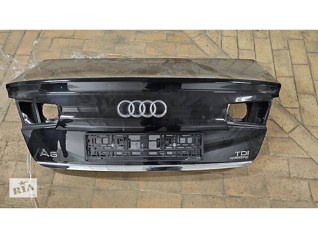 Уживані кришка багажника рестайлінг седан чорна з хромом Audi A6 2011-2018 4G5827023C ауді ауді