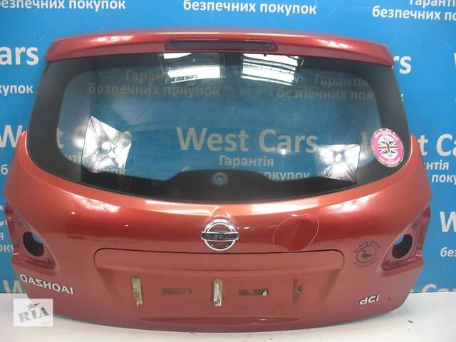 Б/У Кришка багажнику червона зі склом Qashqai. Гарантована якість! 2006-2010