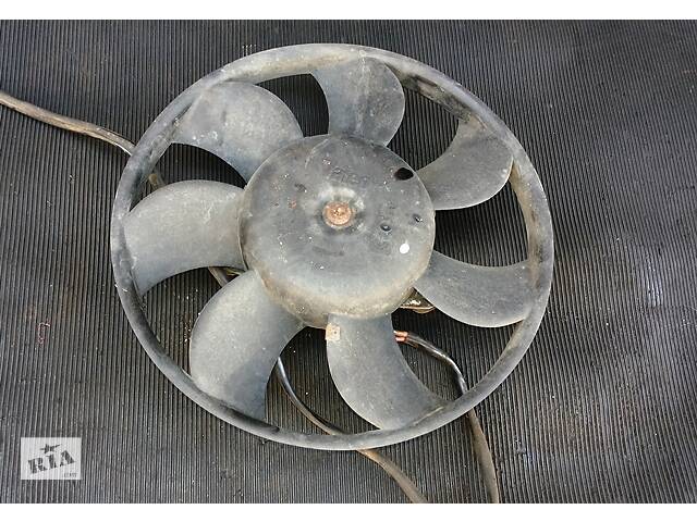 Б/у моторчик вентилятора радиатора для Skoda SuperB 2001-2008 КОМПЛЕКТ (Вентилятор радиатора+моторчик вентилятора)