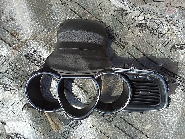 Б/у Накладка панели приборов окуляры кольца воздуховод Kia Optima 2012-2015 бу киа оптима киа оптима