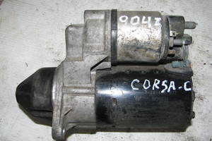 Б/у стартер Opel Astra G/Astra H/Corsa C/Vectra B, 24436877, BOSCH 0001107408 -арт№9043-