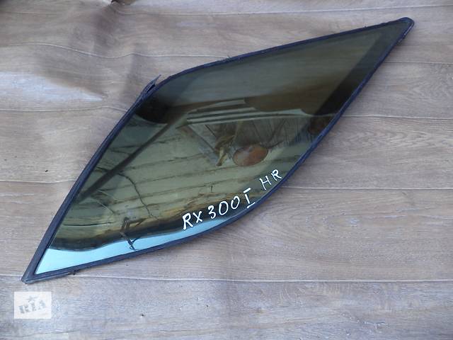 Б/у стекло в кузов заднее боковое глухое HL, HR, 62710-48080, 62720-48190 для кроссовера Lexus RX 30