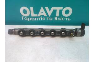 Б/у Топливная рейка, рампа Bosch. Nissan Qashqai 2006-2019. Primastar 2006 - 2014. X-Trail 2007-2018. 2,0 DCI. M9R.