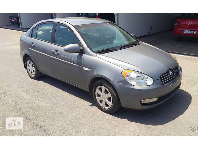 Бампер крило капот підсилювач фара радіатор Hyundai Accent 2006-2010