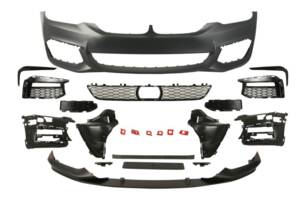 Бампер M PERFORMANCE BMW 5 G30, G31, G38, F90 02.17-04.20