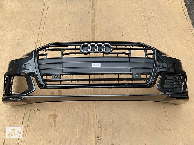 Бампер передний Audi A6 C8 4K S-line 18р- бампер передний ауды А6 ц8 4K0807437C - Фото 1