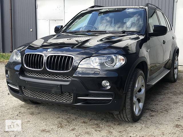 Бампер передний черный BMW X5 E70 передній чорний БМВ Х5 Е70 Передній