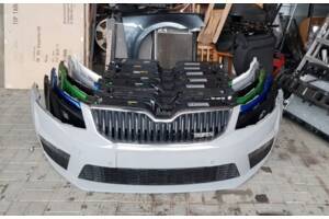 Бампер RS SKODA OCTAVIA III A7 (2013-2017) дверь,радиатор,крышка,крышка