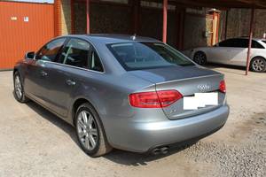 Бампер задний для Audi A4 2008-2011 LZ7G седан