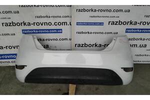 Бампер задній Ford Fiesta MK7 2008-2019г хэтчбек сірого кольору