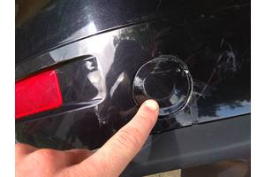 Бампер задний в сборе как на фото VW Touareg 2010-2014 (цвет Черный Номер цвета неизвестен) 130819