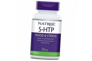 5-гидрокситриптофан для хорошего настроения 5-HTP 50 Natrol 45капс (72358026)