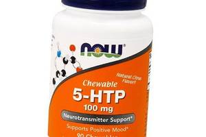 5-гидрокситриптофан для хорошего настроения Chewable 5-HTP 100 Now Foods 90таб (72128065)