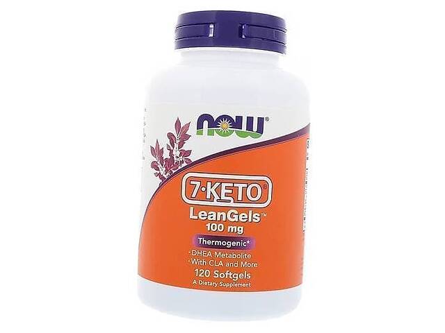 7-Кето Дегидроэпиандростерон Управление весом 7-Keto Leangels 100 Now Foods 120гелкапс (02128018)