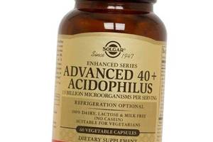Advanced 40 plus Acidophilus Solgar 60вегкапс (69313003)