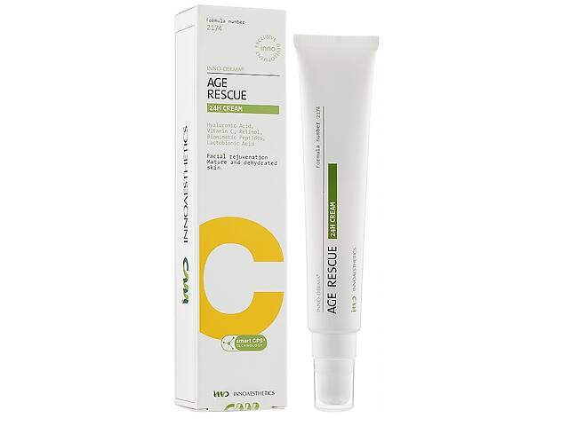 Активный антивозрастной крем Innoaesthetics Age Rescue 24H Cream 50 г