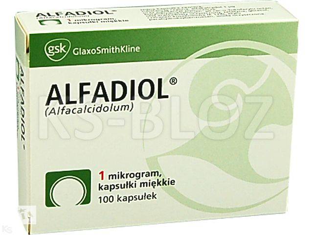 Альфадіол ALFADIOL Альфадиол (АЛЬФА Д3-ТЕВА) 1 mcg / 0,25 мкг