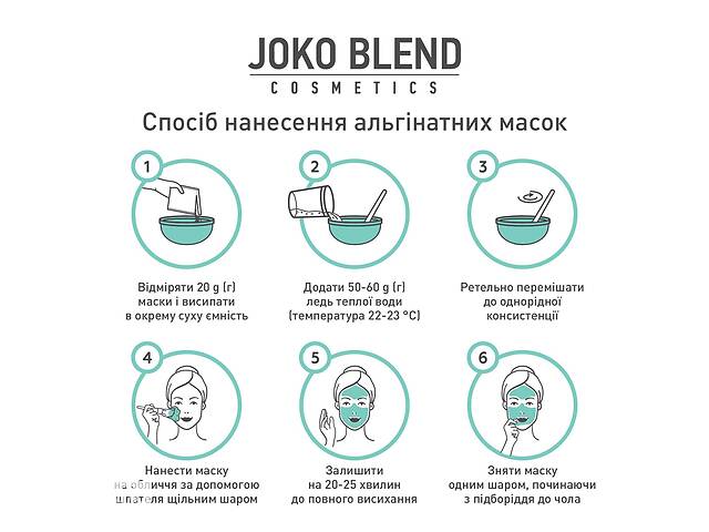 Альгинатная маска с витамином С Joko Blend 200 г - Фото 3