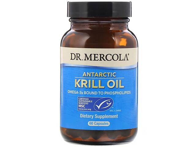 Antarctic Krill Oil Dr. Mercola 60 капсул