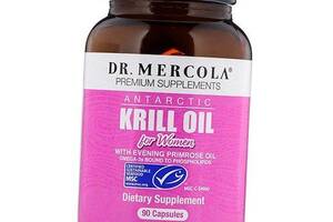 Antarctic Krill Oil for Women Dr. Mercola 90капс (67387002)