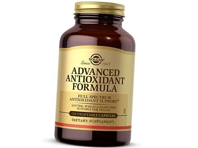 Антиоксидантная формула Advanced Antioxidant Formula Solgar 120вегкапс (70313001)