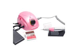 Аппарат фрезер SalonHome T-DM-212-pink для маникюра 35000 оборотов Pink-212