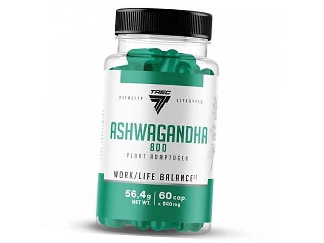 Ashwagandha 800 Trec Nutrition 60капс (71101001)